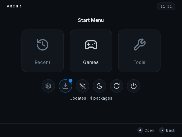 Start menu